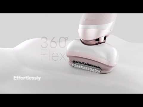 Braun Silk-épil 9 Flex Epilator met Ladyshave Opzetstuk – Wet & Dry – Wit/Rose Titan