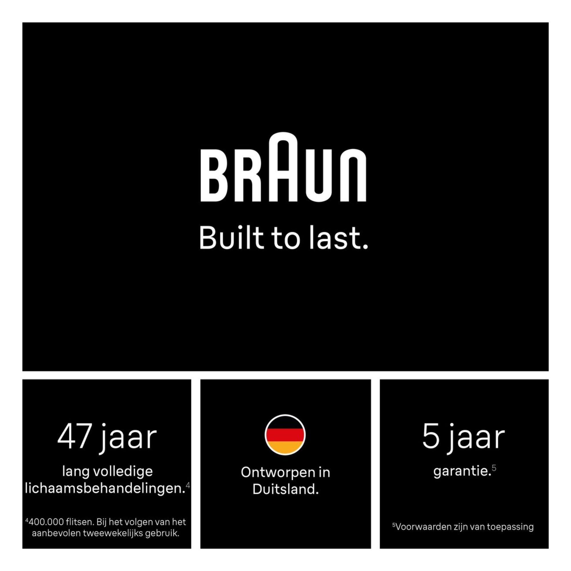 Braun merk built to last