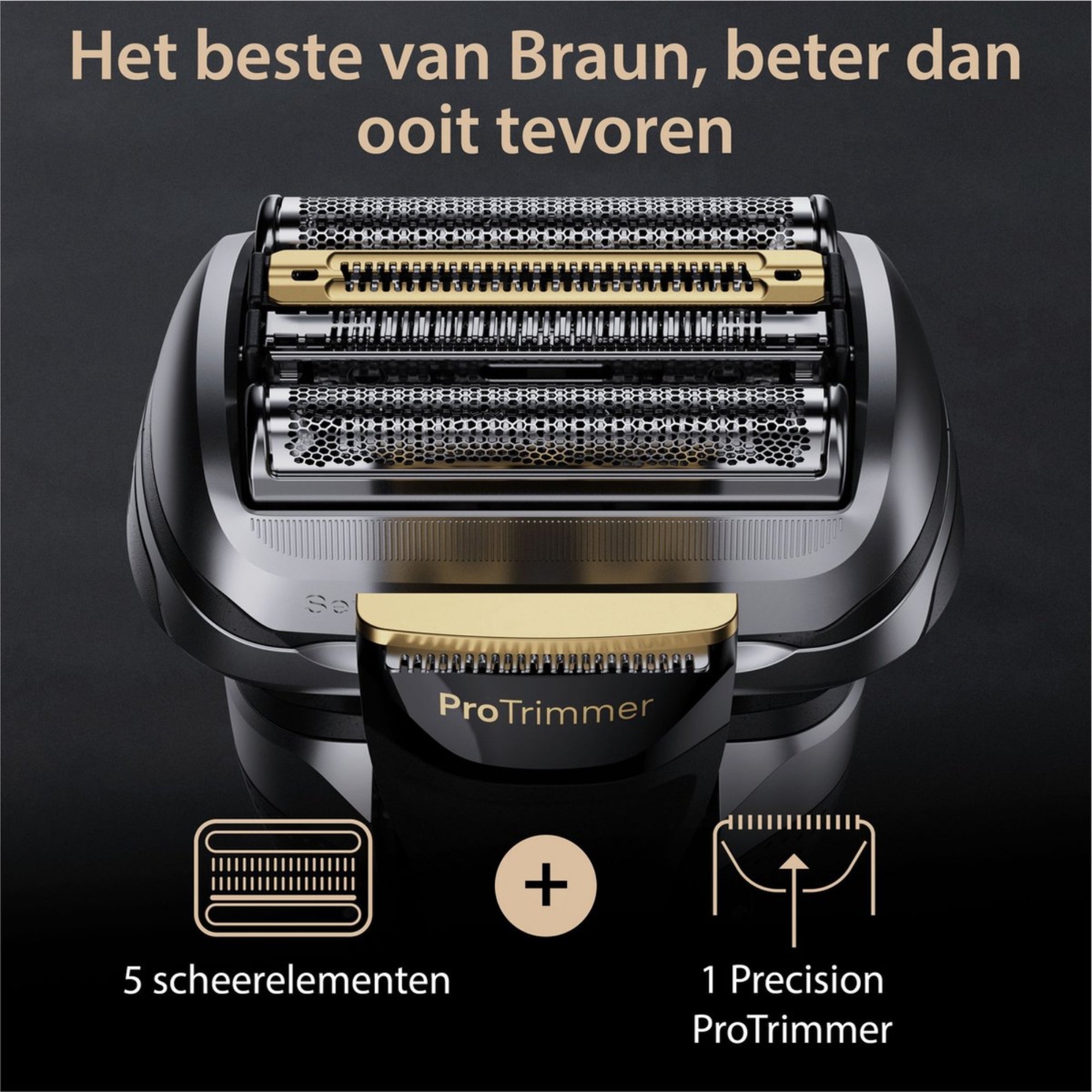 Braun Series 9 Pro+ ProLift trimmer details