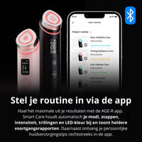 Medicube Booster Pro Age-R beauty device met app voor persoonlijke skincare routine
