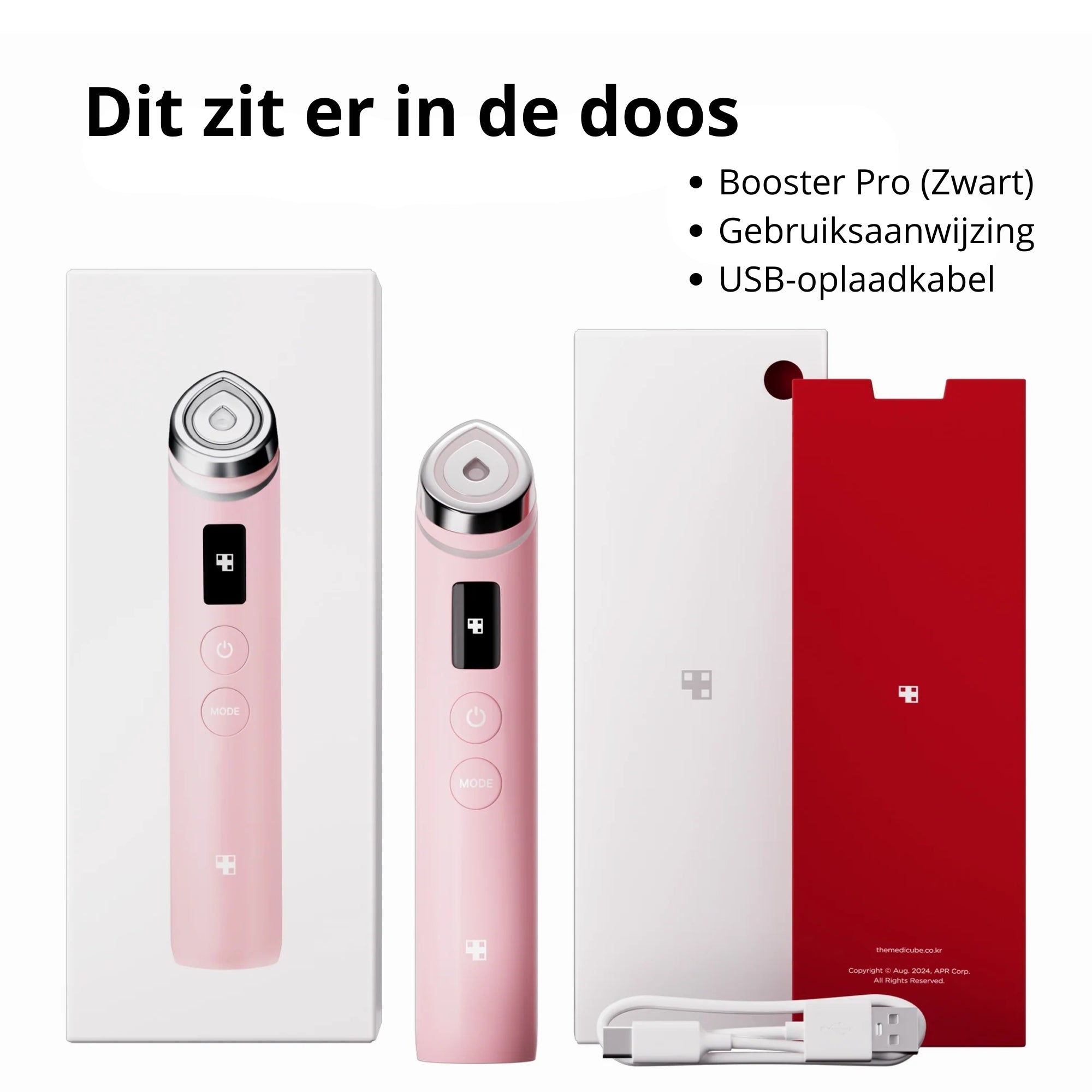 Medicube Booster Pro AGE-R Zwart kopen? Korean Skincare Device